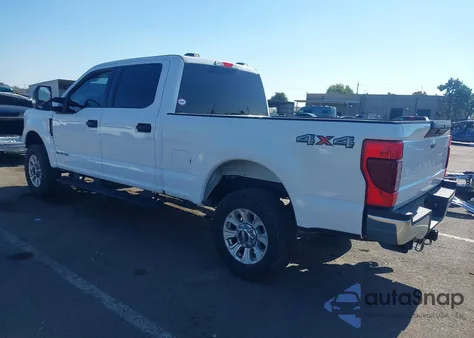 2022 Ford F-250 Xlt из США, поврежденный, VIN 1FT7W2BT2NEE45186